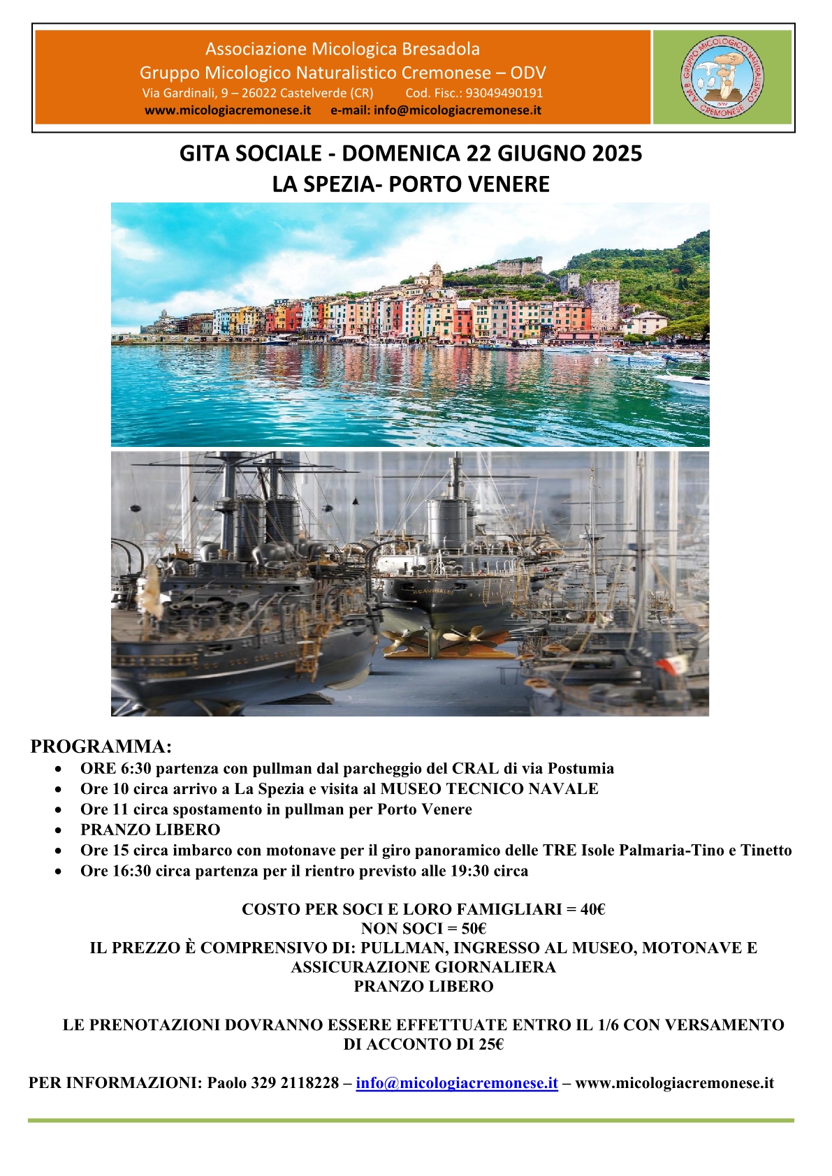 Gita La Spezia 20251